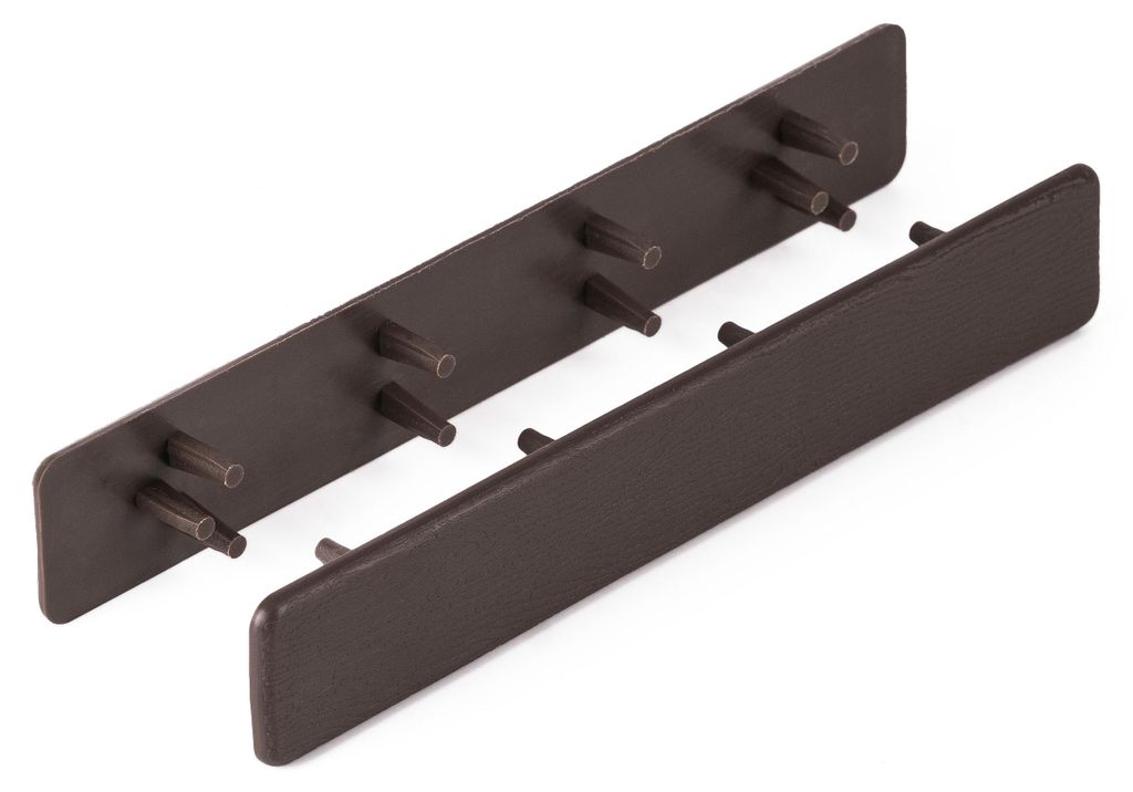 G21 Abdeckung für WPC-Platten, Kunststoff, Dark Wood Produktbild 