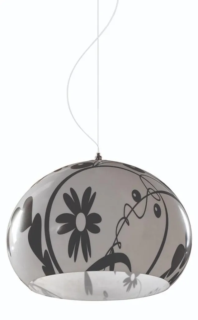 Lampe de plafond Gris de designer - Lustre de luxe pour salon moderne