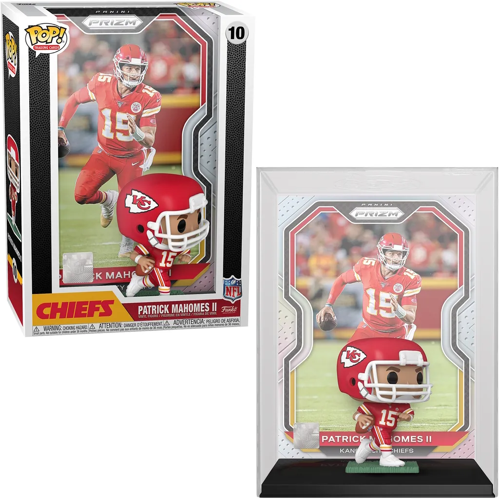 Funko Pop! NFL Football - Patrick Mahomes Kansas City Chiefs with Helm