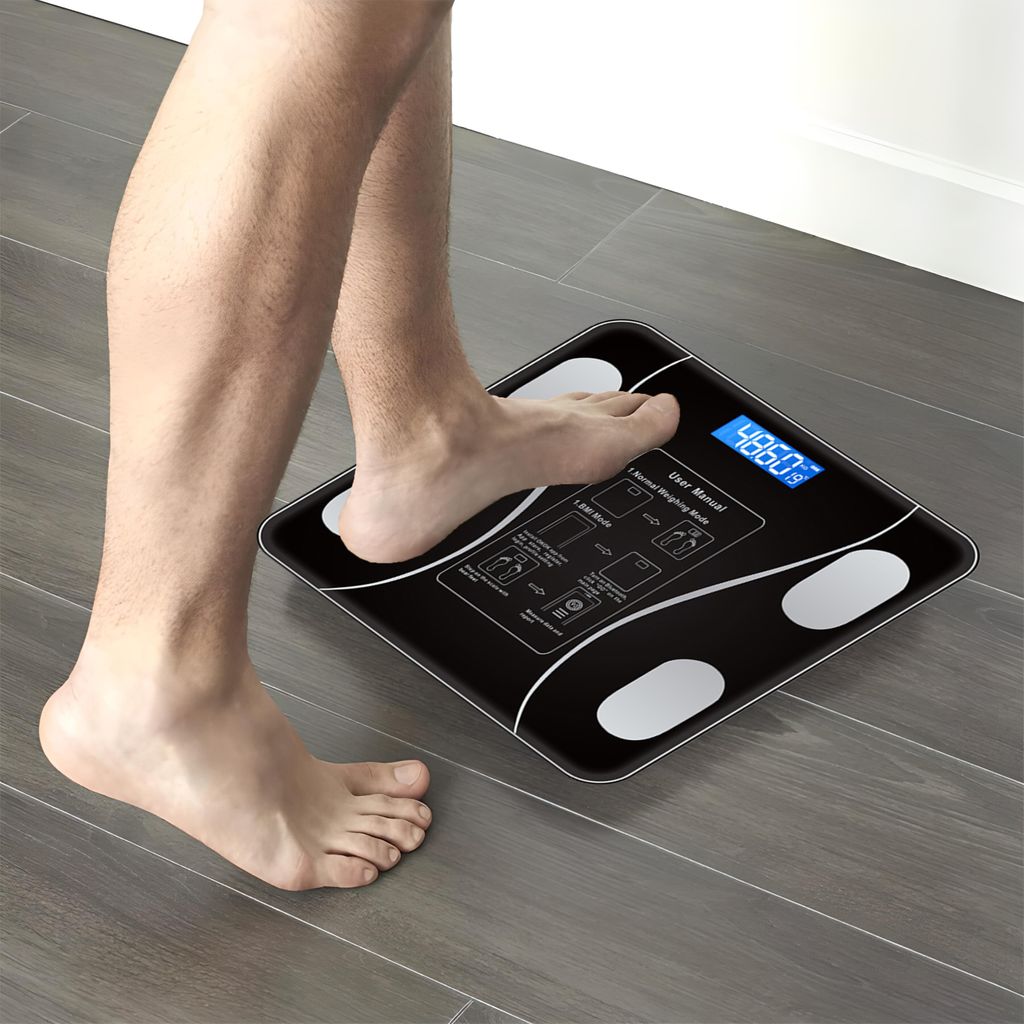 Körperfettwaage mit App LCD Digitale Personenwaage Smart Produktbild 9
