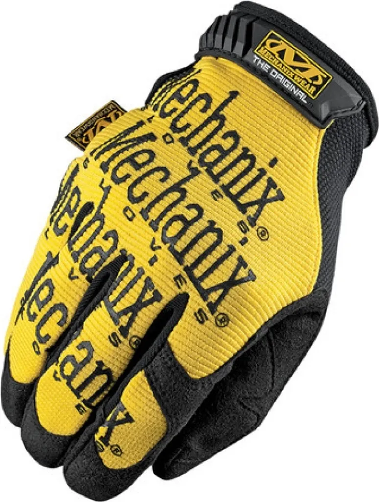 Gants Mechanix The Original XL Jaunes pour Bricolage et Mécanique Auto