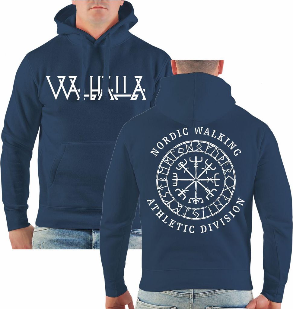 Herren Kapuzenpullover Nordic Walking Athletic Division