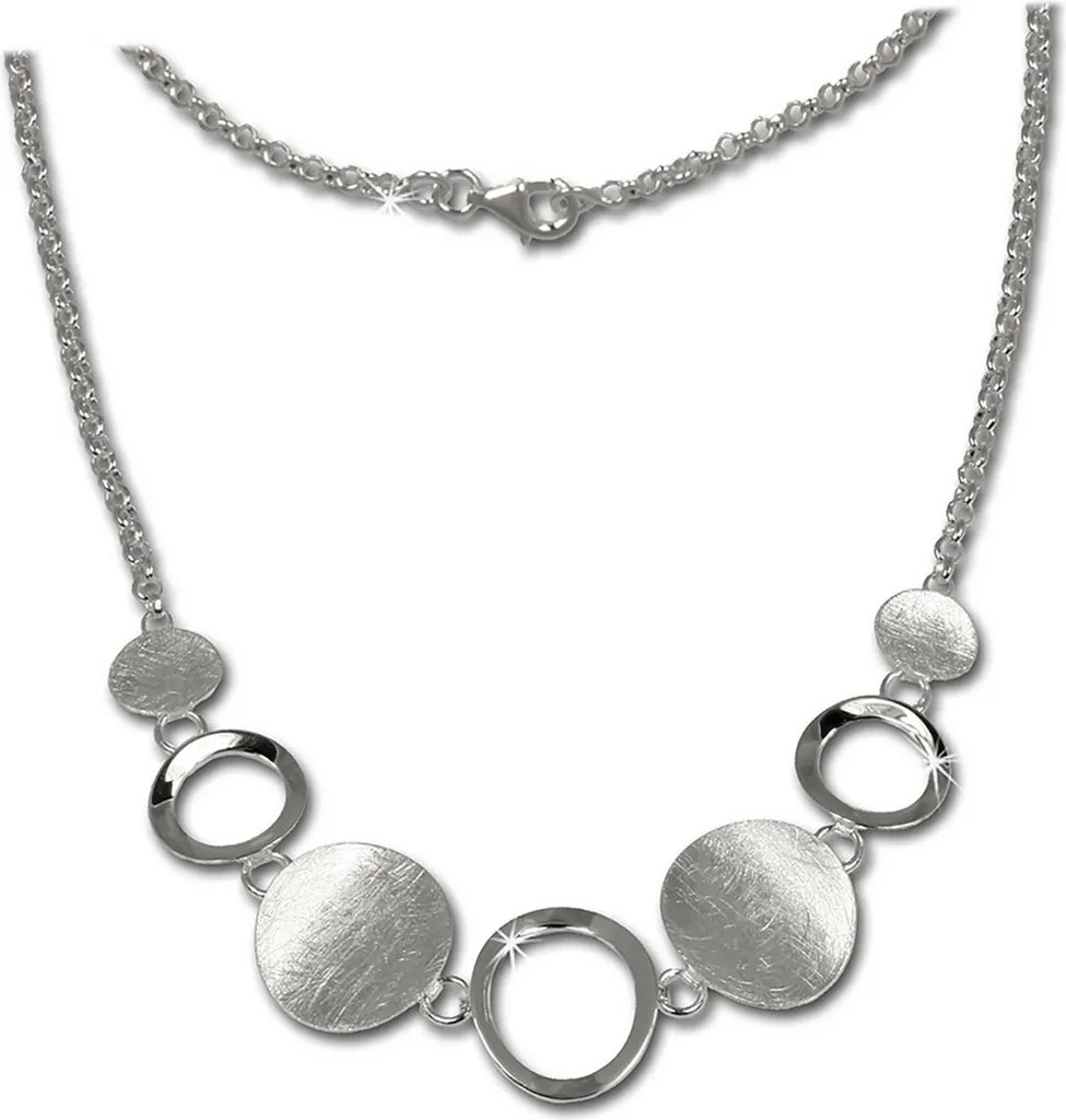 Collier Argent Mat Femme 45cm SilberDream : Fini les Bijoux qui Noircissent