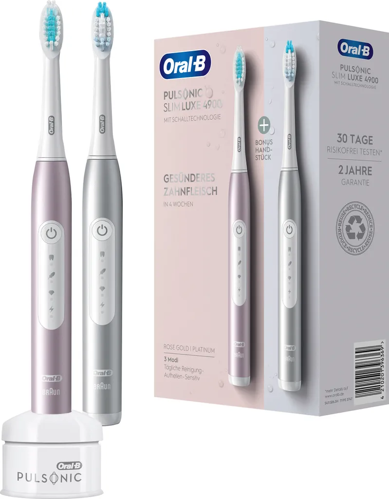 Brosse à dents sonique voyage Oral-B Pulsonic Slim Luxe 4900 Premium