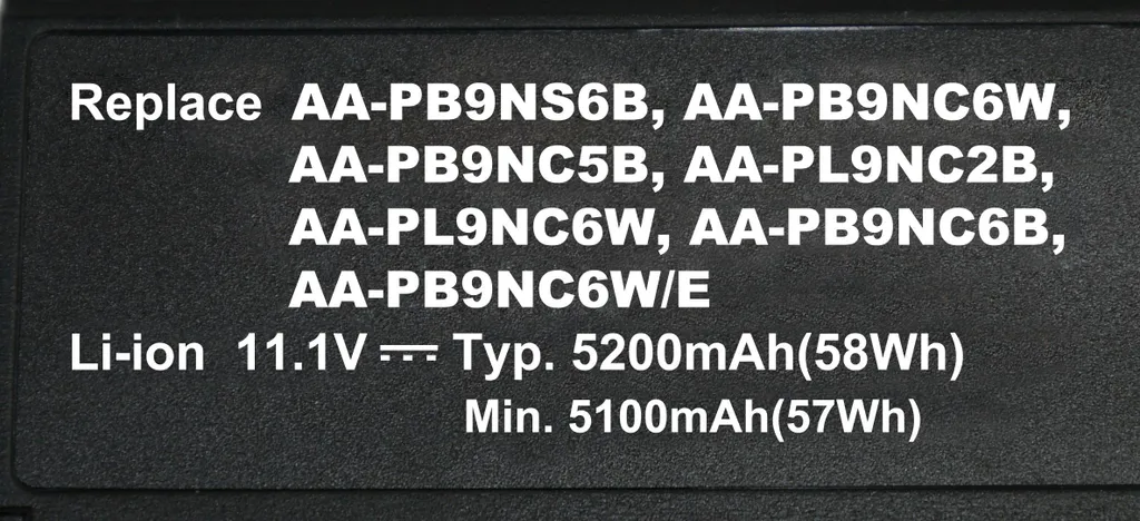 Batteria Samsung RF511 P210 5200mAh: Risparmio e Prestazioni - 3