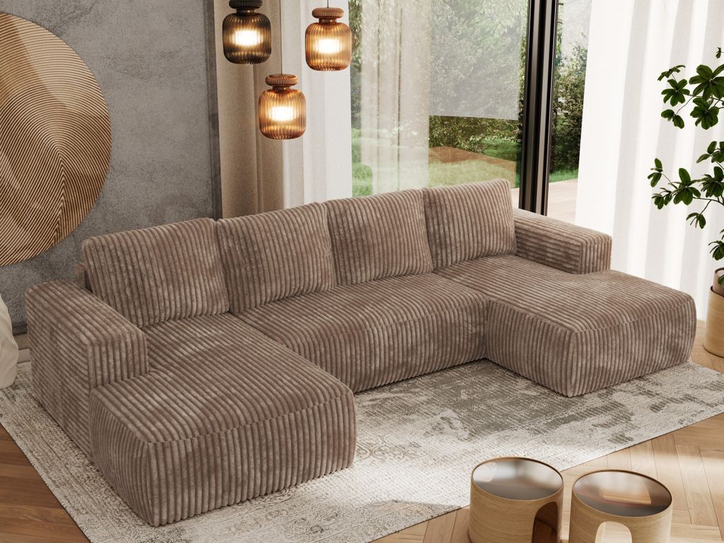 MKS MEBLE Sofa mit Schlaffunktion - Ecksofa mit Produktbild 