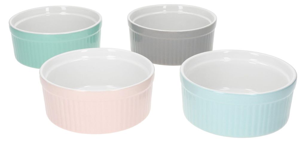 4x Muffin Schälchen Lotta 200ml 11,5cm Mini-Backform Produktbild 
