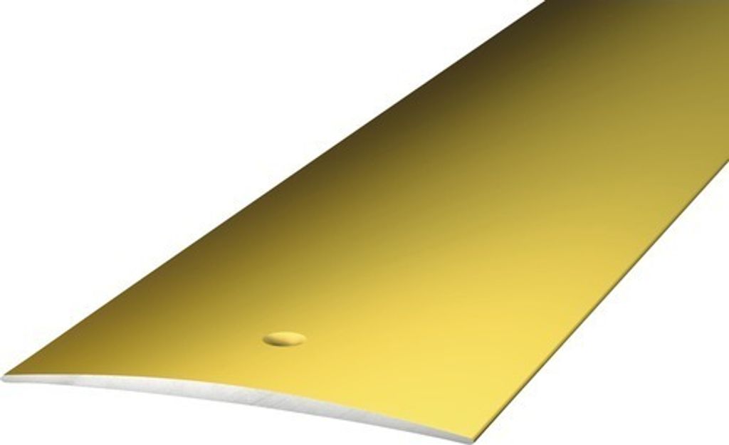 Prinz Übergangsprofil Alu gold gelocht 60 x 2700 mm Produktbild 