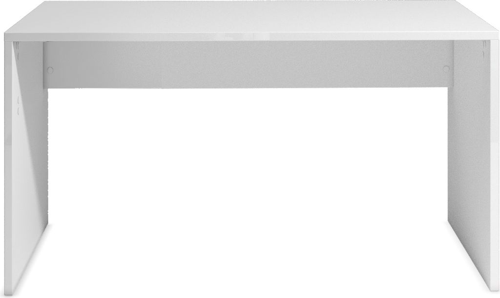 Schreibtisch "Dame" in Weiss hlg.. Abmessungen (BxHxT) 140x75x65 cm