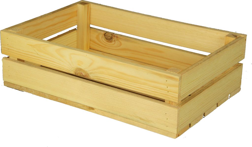 Holzkiste Dekokiste für Obst oder Gemüse Aufbewahrungskiste Produktbild 