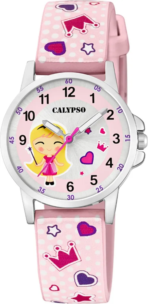 Montre Enfant Fille Calypso K5776/2 Multicolore avec Bracelet Souple