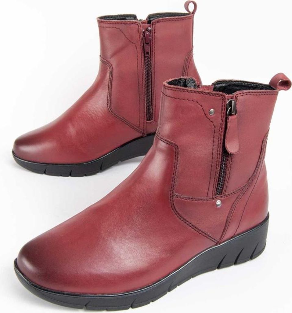 Purapiel Stiefeletten Botilina3 Bordeaux