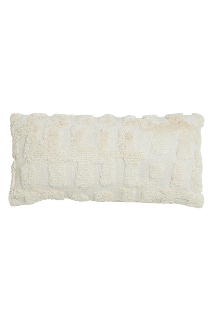 Light & Living - Dekokissen SARMI - 60x30x10cm - Weiß