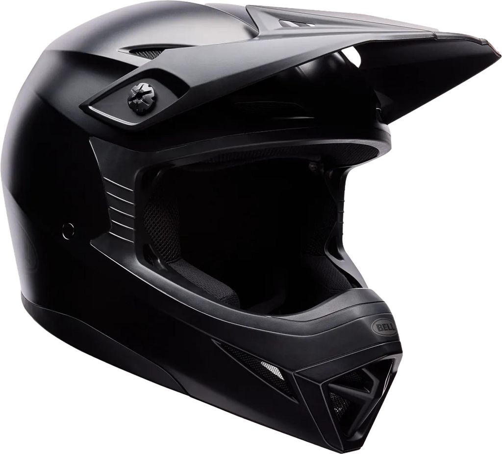Bell MX-10 MIPS Jugend Motocross Helm, schwarz matt, Y/M (51/52)