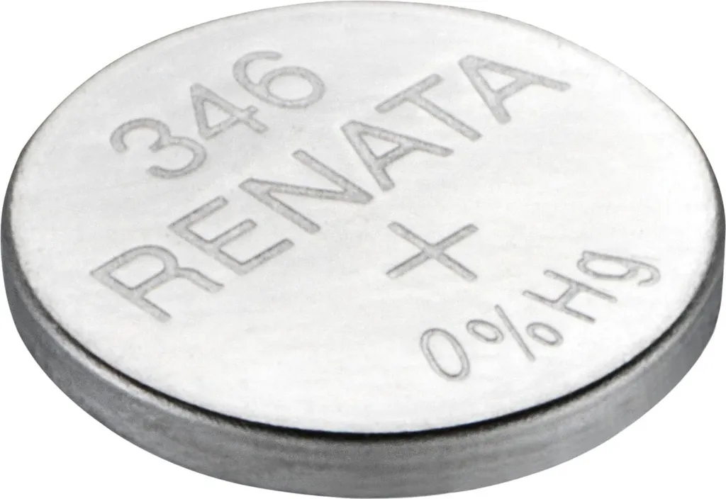 Pile pour montre Renata 346 SR712SW idéale pour réparation horlogère