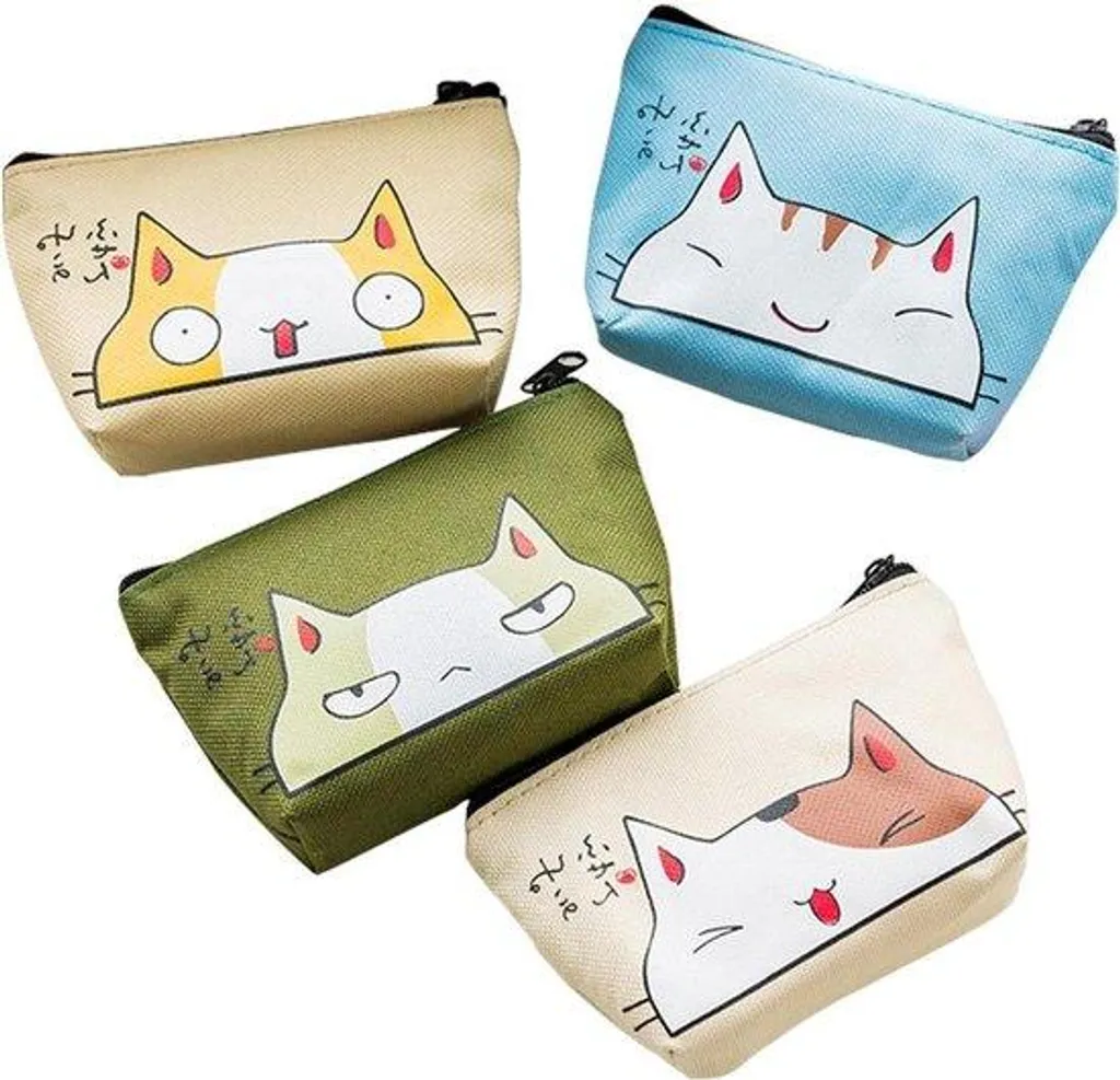 Petit sac à main et portefeuille Kat avec fermoir pression pour filles