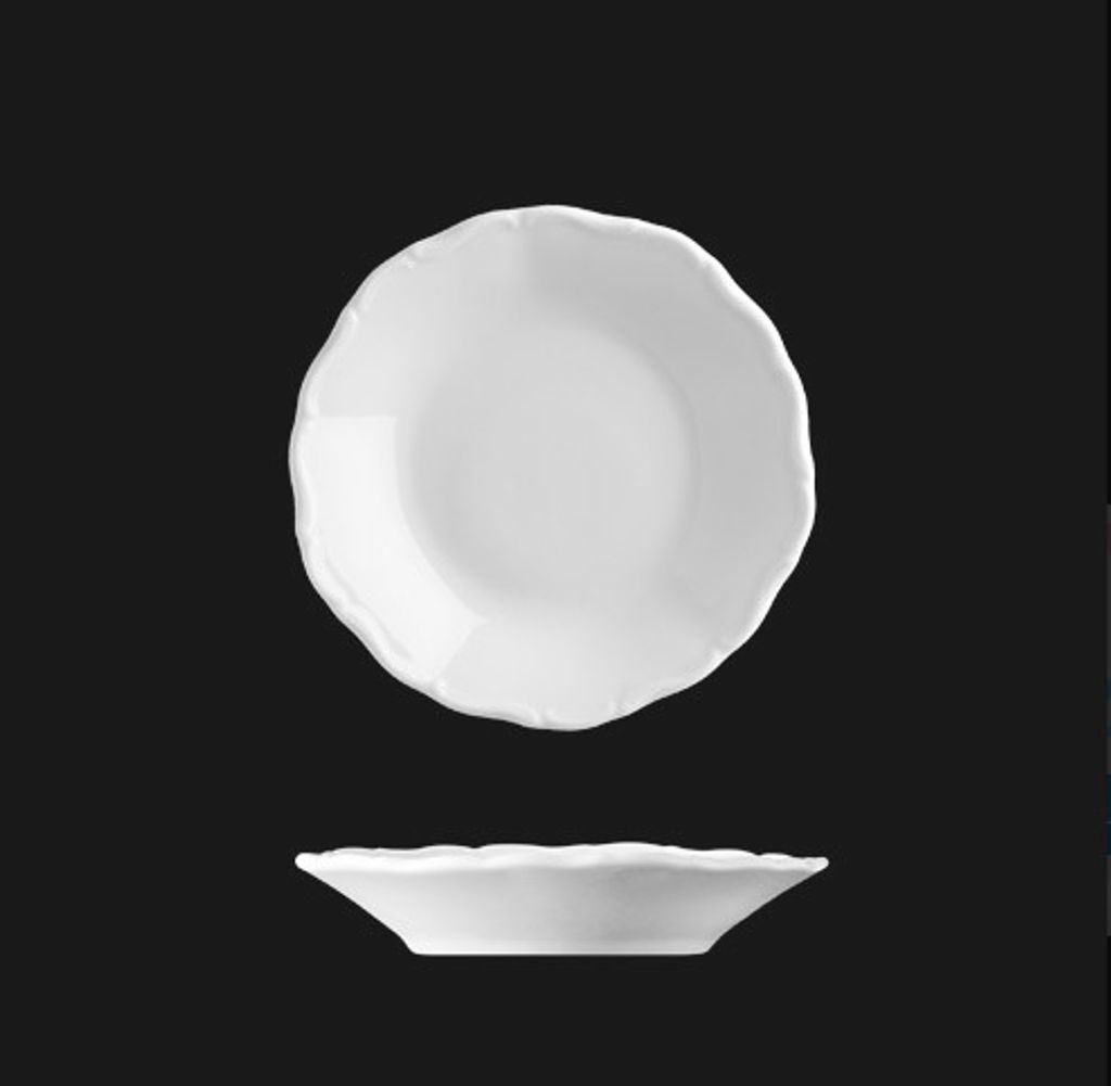 Miska na maslo 11 cm, biely porcelán, Verona, G. Benedikt Obrázok produktu 
