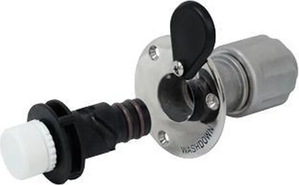 Connecteur Rapide Mural Johnson Pump pour Tuyau d'Arrosage et Pont