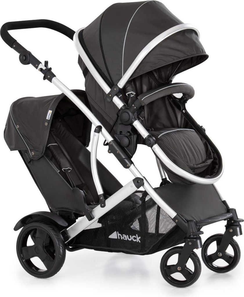 Hauck Duett 2 Poussette tandem 2 siège(s) Noir Image du produit 