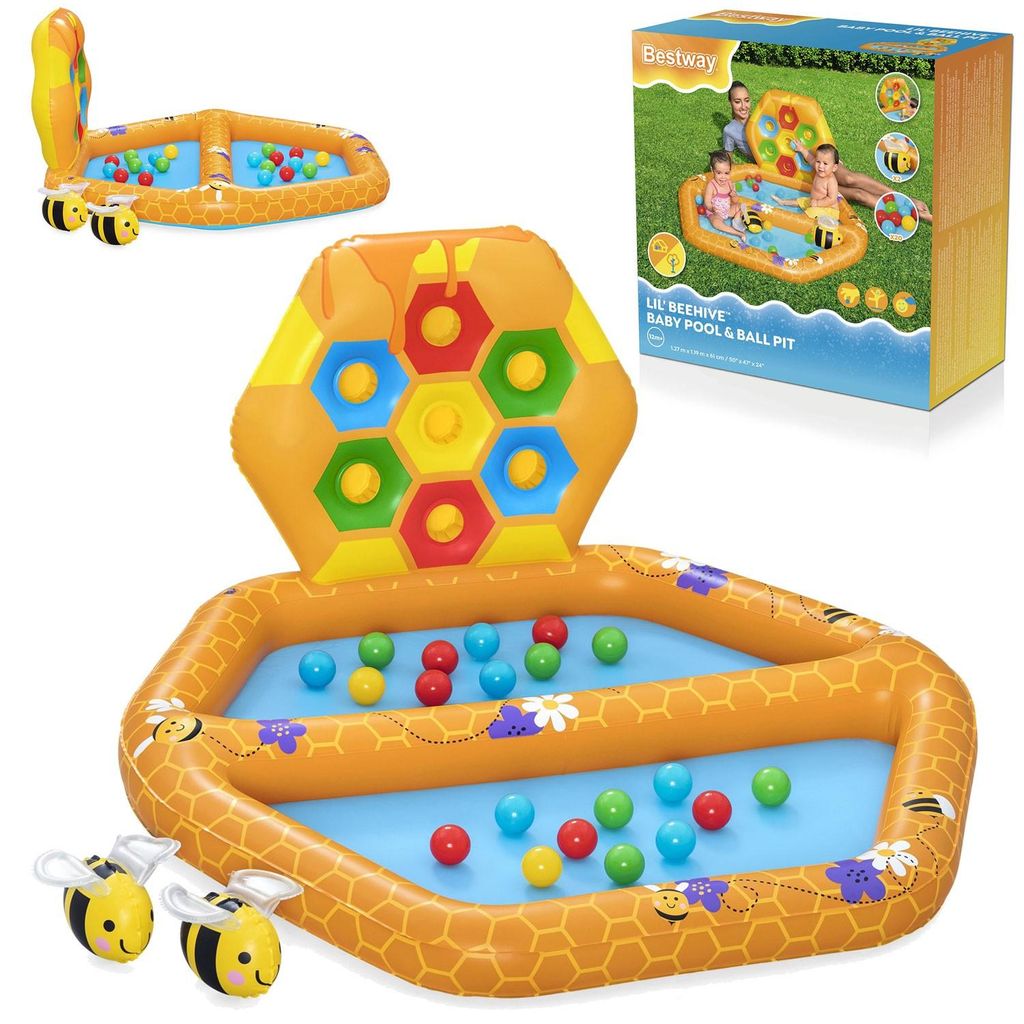 Bestway® Planschbecken & Bällebad Lil' Beehive™ 127 x 119 x Produktbild 