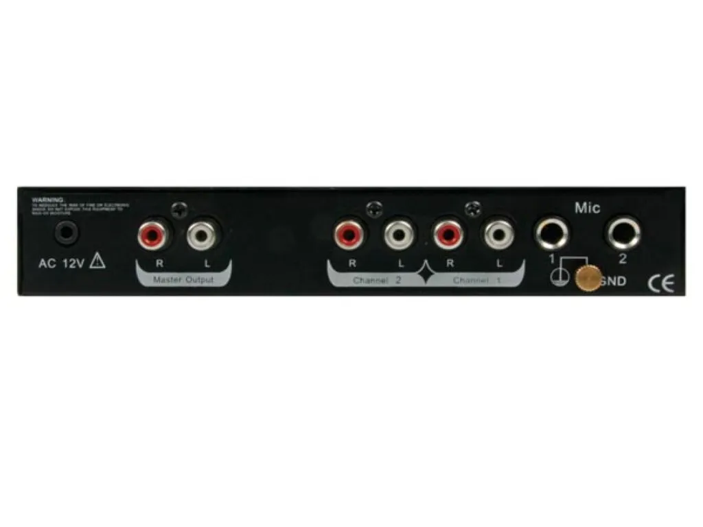 Table de mixage 2 canaux USB MX-200, console audio compacte DJ - 2