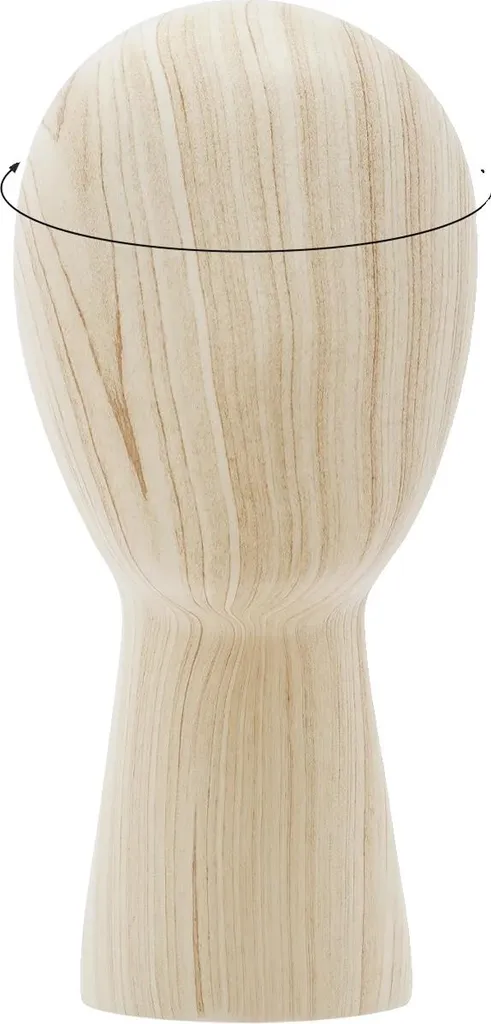 Portacappelli professionale beige - Espositore tavolo resistente