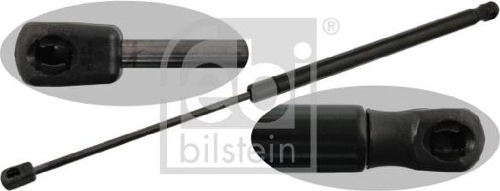 FEBI BILSTEIN 47118 Gasdruckdämpfer, Kofferraum/Laderaum OE 904528093R kompatibel mit Lodgy