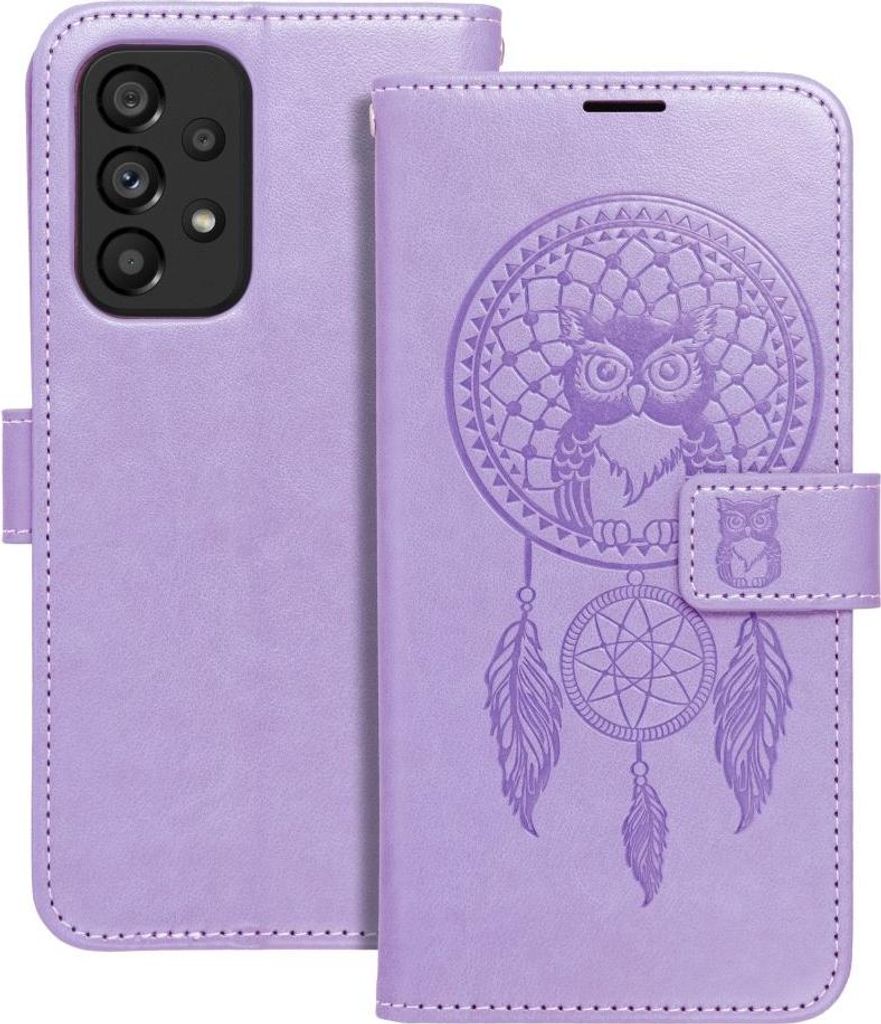MEZZO Buchholster passend für SAMSUNG A53 5G Traumfänger lila
