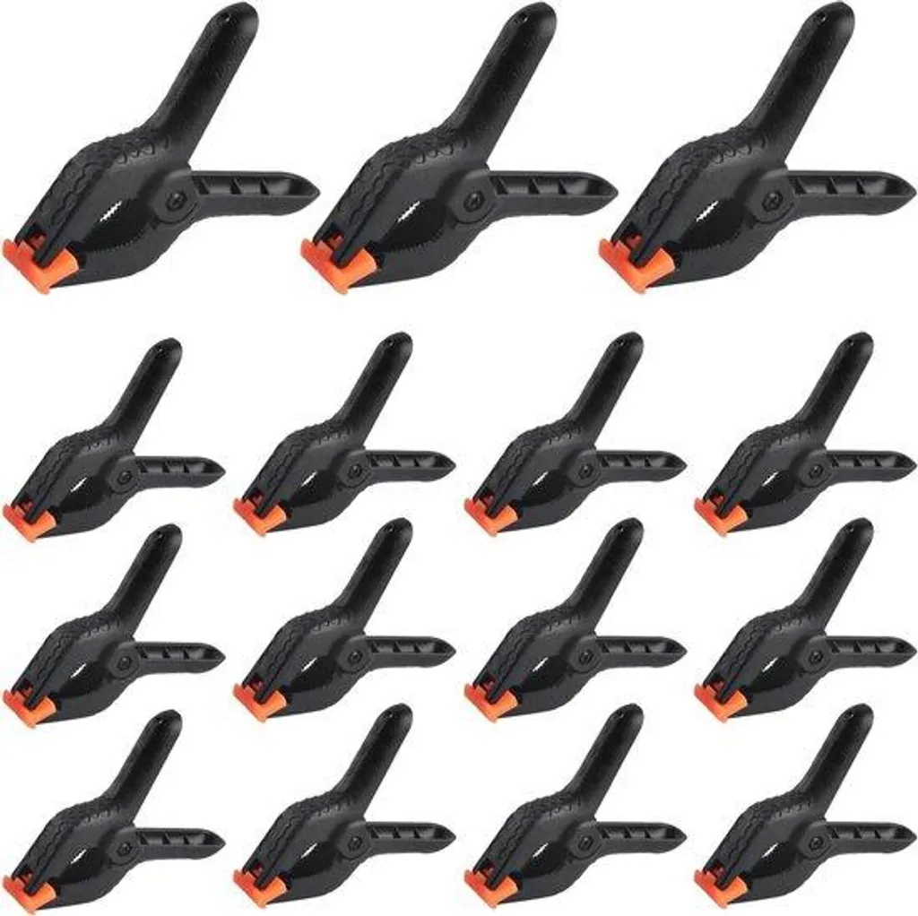 Pinces polyvalentes 4 pouces pour photographie et studio photo - 15 pcs