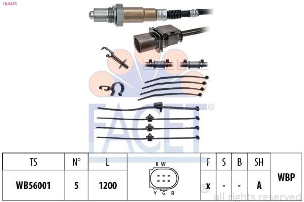 Sonde Lambda FACET : Réduire Consommation Audi A4 VW Golf T6 Multivan Q7