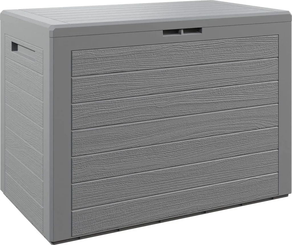 Rangement extérieur pour salon de jardin et accessoires de piscine 400L