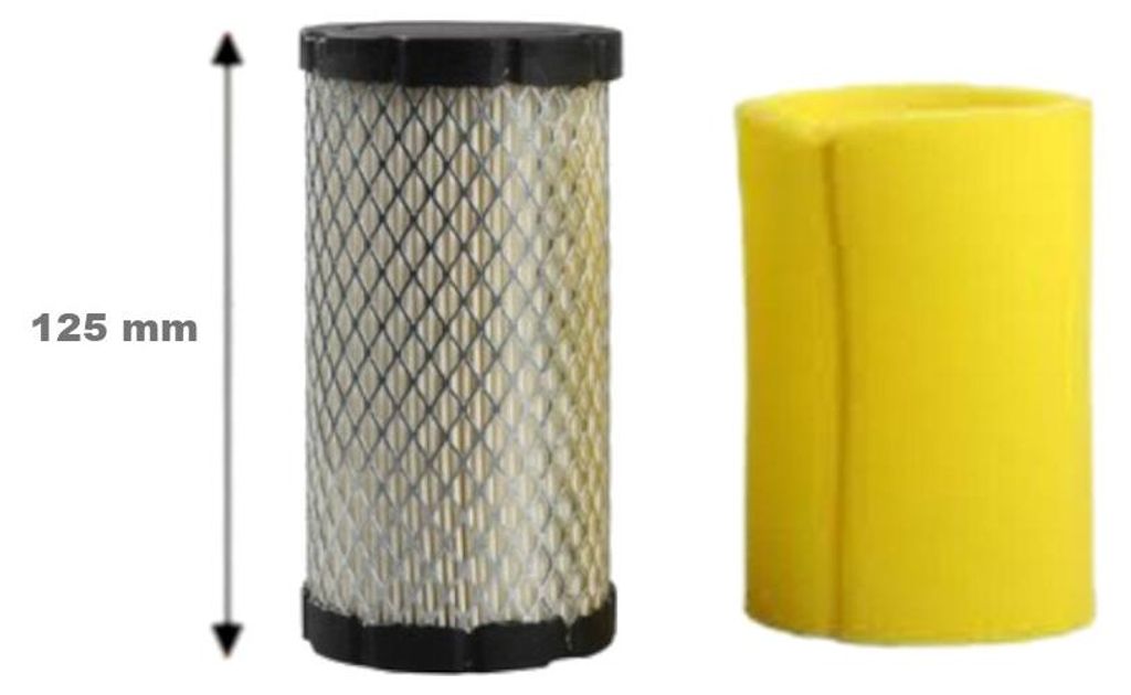 Trade-Shop Luftfilter inkl. Schaumfilter kompatibel mit Briggs & Stratton Intek V-Twin Motoren (18 – 27 PS), 7160, 7180, 7200, 7220, 8240, 8270