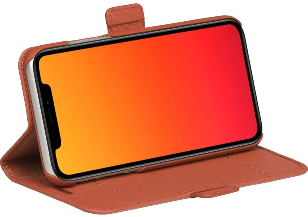 Étui de Protection iPhone 11 en Cuir Rose dbramante1982 Collection MODE - 4