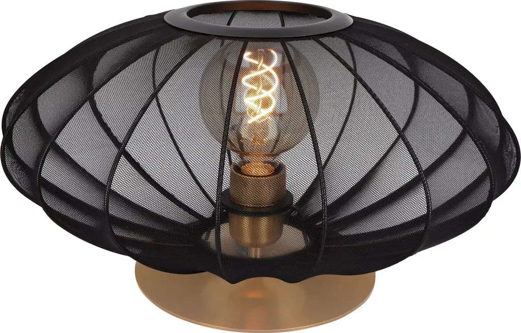 Lampe de table E27 Corina laiton pour éclairage sans éblouissement - 2