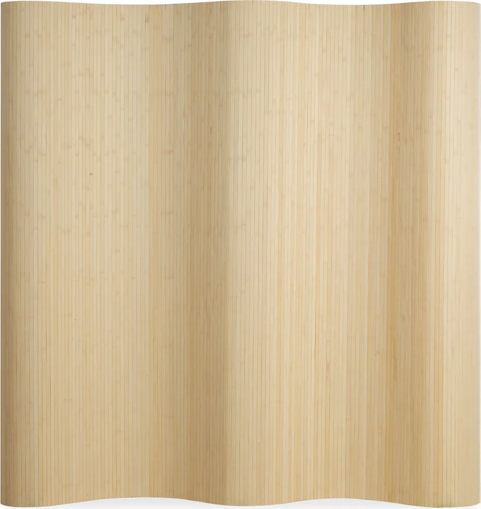Paravent en bambou 200 x 250 cm - Cloison séparation de pièce naturelle