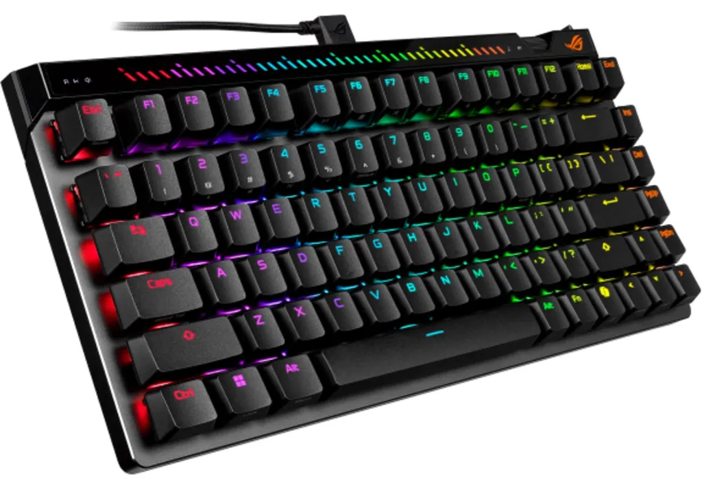 Clavier Gamer Compact Asus ROG Falchion Ace HFX AZERTY Switch Magnétique