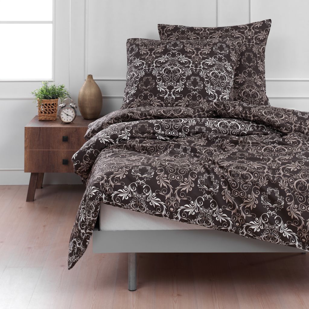 Bettwäsche Bettgarnitur Bettbezug Baumwolle 135x200 155x220 200x200 200x220, Größe:200 x 200 cm, Design Bettwäsche:Gloria D3