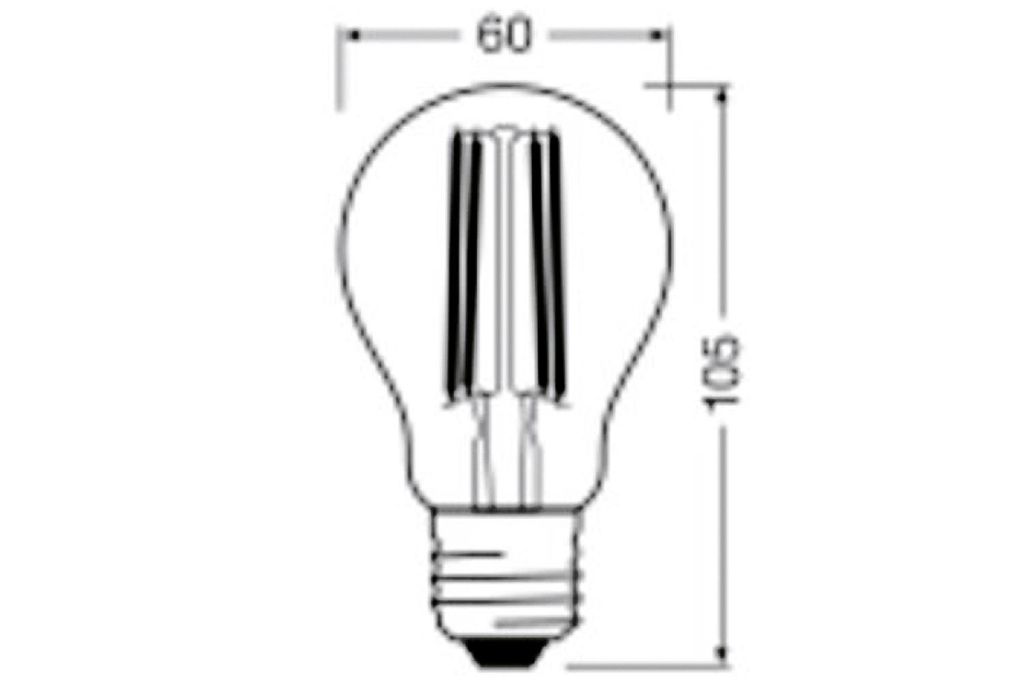 LEDVANCE 4099854009617, 5 W, 75 W, E27, 1055 lm, 50000 h, Produktbild 