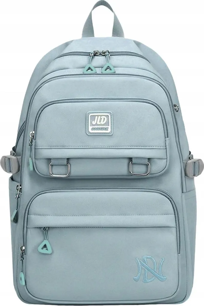 Sac à dos 30L imperméable bleu avec compartiments multifaces jeunesse