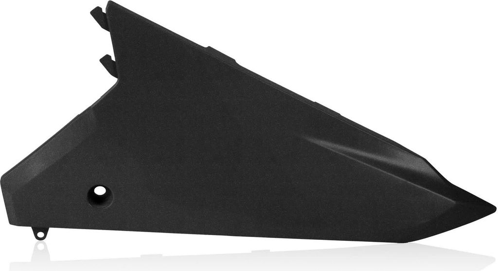 ACERBIS metallisch schwarze Seitennummerntafel für HONDA