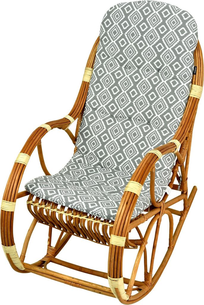 AMPO  Cuscino di ricambio per sedia a dondolo 130x50 cm Immagine del prodotto 