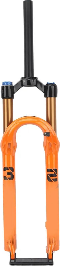 Fourche VTT 29" blocage manuel et amortisseur en alliage Mg léger Orange