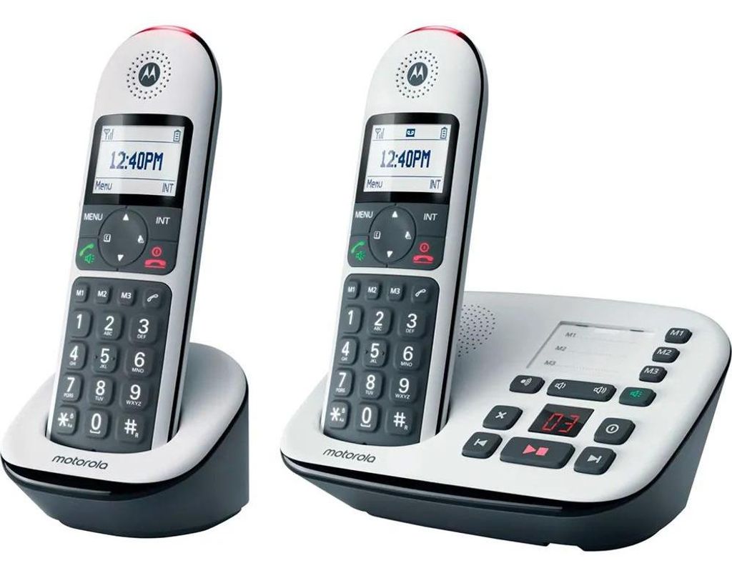 Motorola CD5012 DUO, wit Productafbeelding 