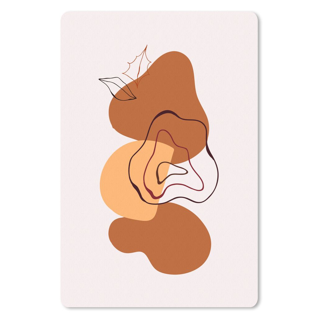MuchoWow Mauspad Mousepad Flecken - Design - Abstrakt 40x60 cm - Mousepads - Maus Mat - Pad - Mausunterlage - Schreibtisch Accesoire