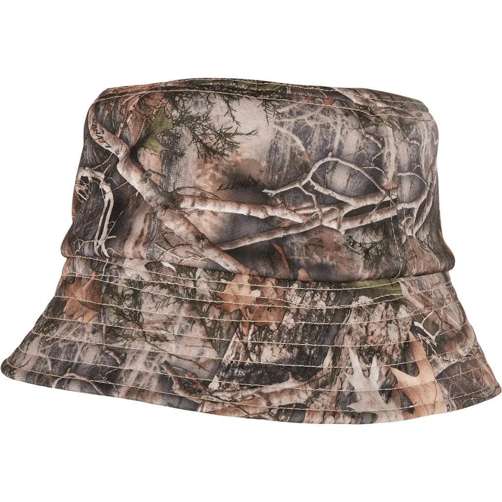 FLEXFIT Sherpa Real Tree Camo Cappello a secchiello reversibile - 4