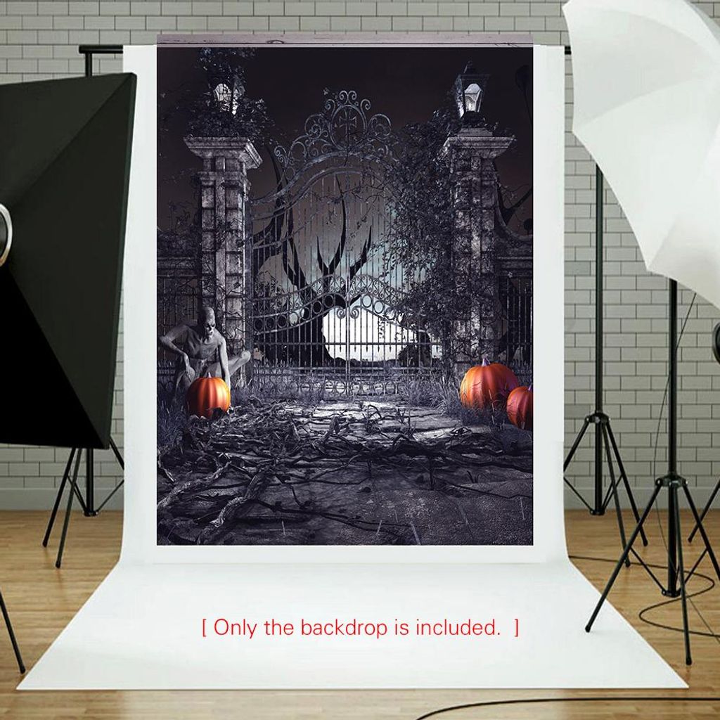 6,9 * 5 ft/2,1 1,5 m Halloween Hintergrund Fotografie Hintergrund Dekoration Kürbis Muster für DSLR Kamera Foto Studio