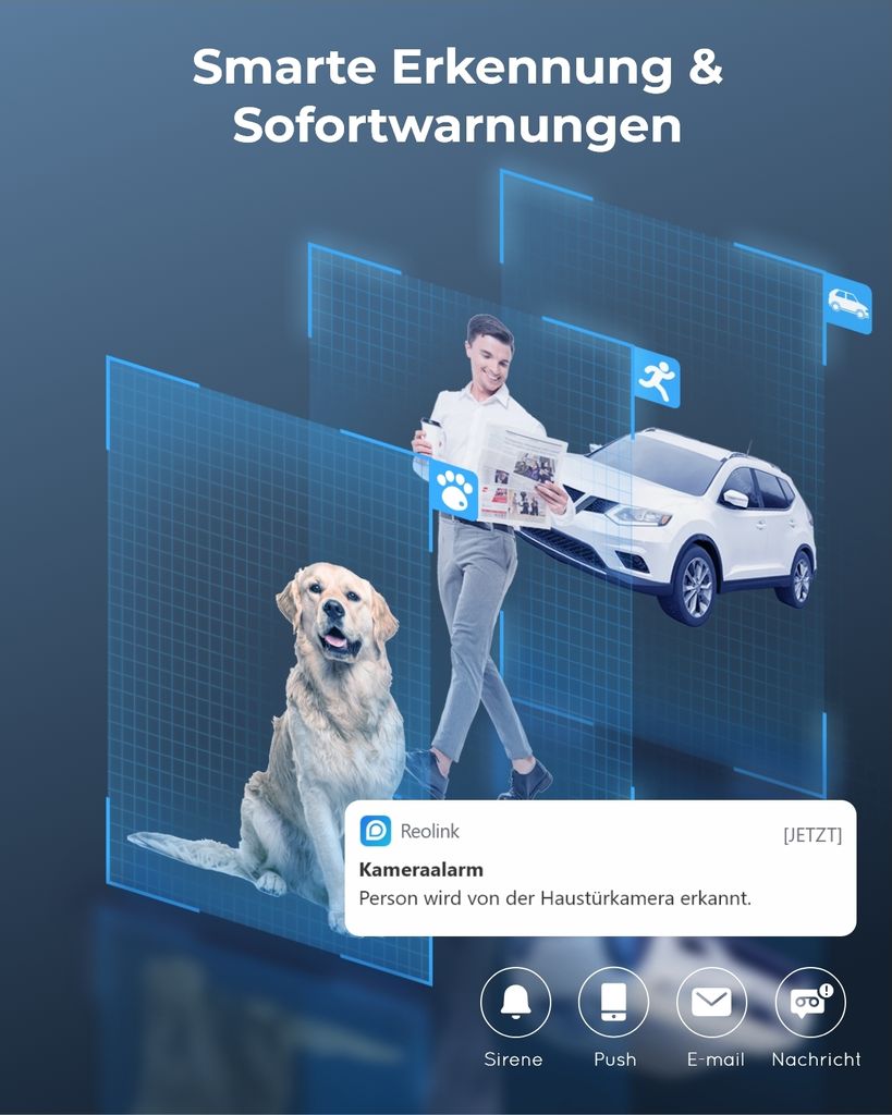 Reolink 4K Überwachungskamerasystem 8MP Ultra HD, 2,4/5 GHz Produktbild 4