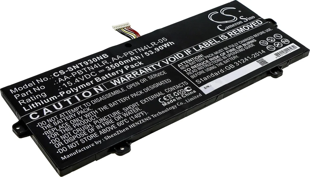 Batterie de Rechange pour Samsung NP850XBC-X01US - Haute Capacité