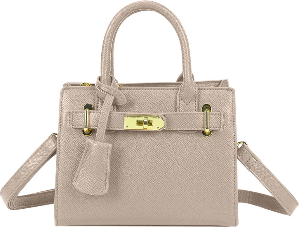 Borsa Donna Gallantry Camélia Grigio Talpa - Tracolla e Comfort Top