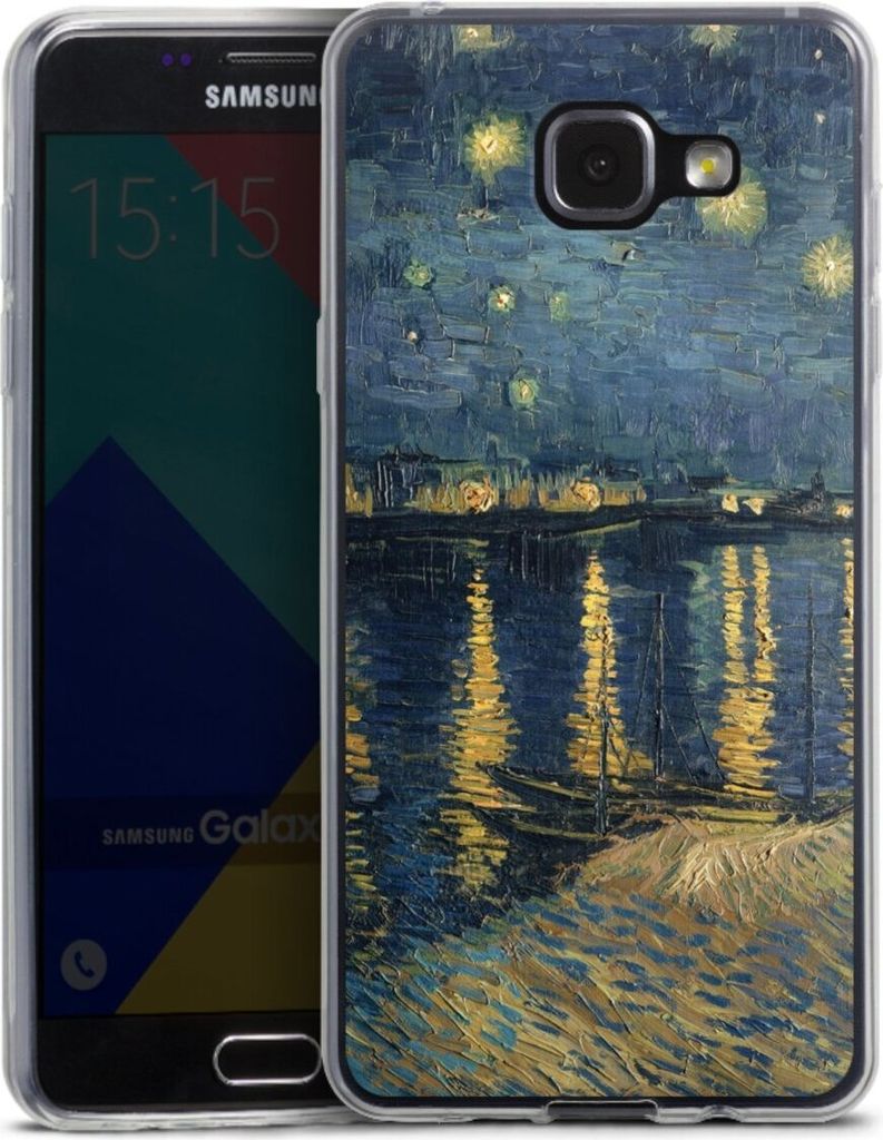 DeinDesign Slim Hülle für Samsung Galaxy A5 (2016) Silikon Case Ultra Dünn Handyhülle Kunst Malerei